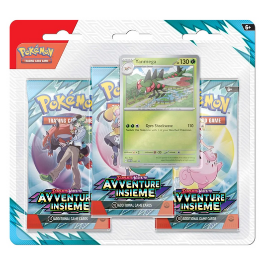 Scarlatto e Violetto Avventure Insieme Blister 3 buste Yanmega ITA