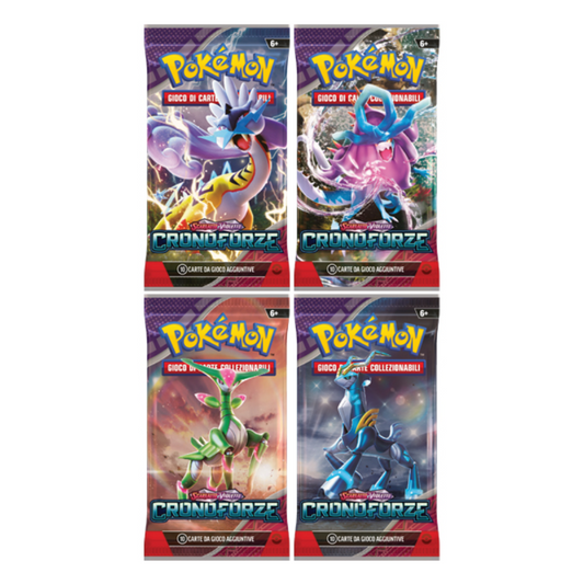 Scarlatto e Violetto Cronoforze Set Artwork 4 Buste ITA
