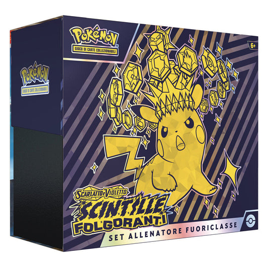 Scarlatto e Violetto Scintille Folgoranti Set Allenatore Fuoriclasse ITA