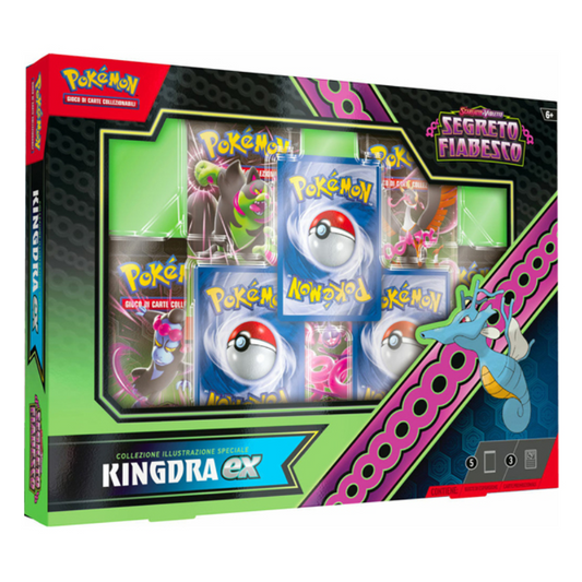 Segreto Fiabesco Collezione Illustrazione Speciale Kingdra EX ITA