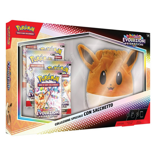 Collezione Speciale Evoluzioni Prismatiche con Sacchetto Eevee ITA