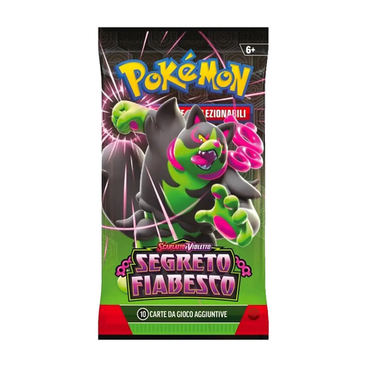 Scarlatto e Violetto Segreto Fiabesco Busta 10 Carte ITA